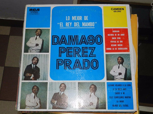 Vinilo 2266  Lo Mejor De El Rey Del Mambo Damaso Prado-rca 