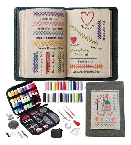 Conjunto E Pacote De Livros De Bordado E Costura Para Clpj