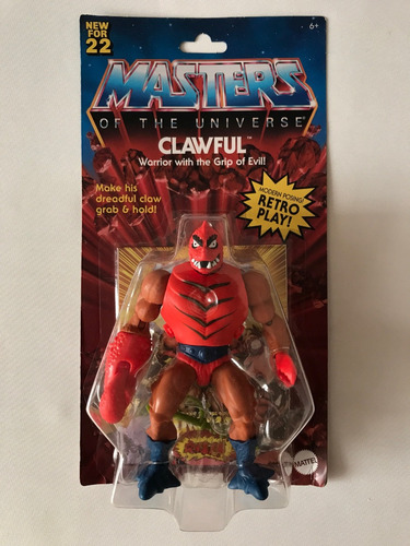 Clawful Motu Origins Retro Play Wave 8 Mattel 2021 (Usado)