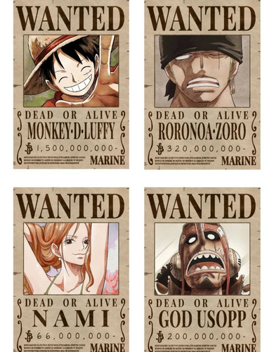 Carteles One Piece 