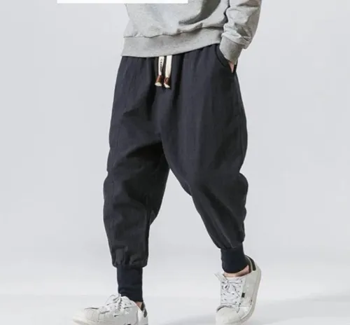 Pantalones de harem 2025 hombre
