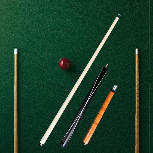 Break Jump Cue-palo De Billar De Punta Grande De 13mm Para