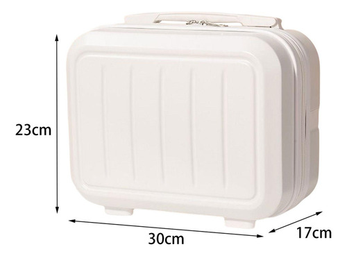 Mini Neceser, Equipaje Decorativo, Ligero Con Asa Superior