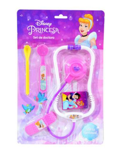 Set De Doctor Princesas 5 Piezas En Blister 20.5x31cm - 5211