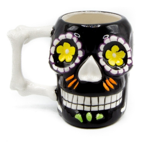 Taza Catrina Reina De Los Muertos Coco Halloween Calavera 