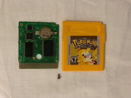 Pokemon Yellow Version Para Game Boy Original Nintendo Gb