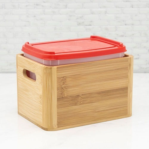 Imagem 4 de 7 de Porta Sorvete 19,5x14,5x12 Cm Bambu Tyft Yoi Cozinha