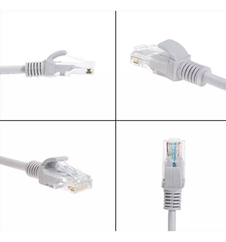 Cable Red Utp,10 Metros, Cat 6, Armado, Santiago Centro