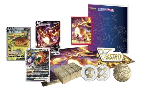 Booster Pacote de Cartas Pokémon com Ultra Rara (V ou GX) Garantida só Pokémon  Lutador