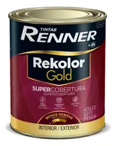 Comprar Pintura Rekolor Gold Super Cobertura Renner Int\u002Fext 800 Ml