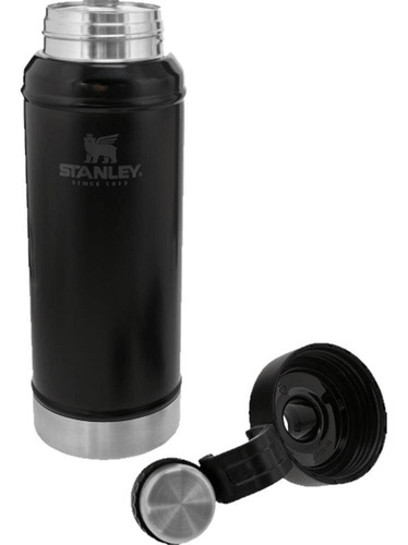 Botella Para Liquido 1 Litro Negra 2020 Stanley