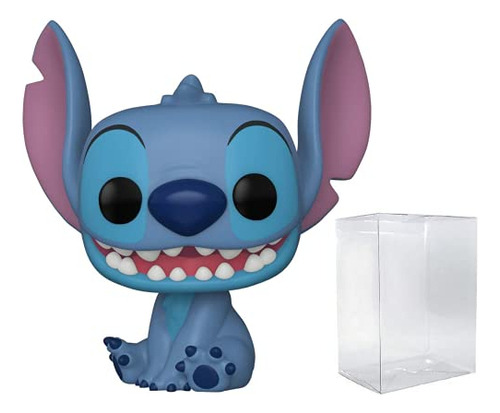 Disney Lilo Stitch Sonriente Sentada Stitch Funko Pop