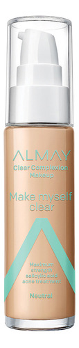 Maquillaje Líquido Clear  Complexion Make Up  Tono Neutral Tono Neutral