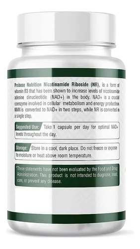 Probase Nutrition Nr 500mg 30 Caps Vitalidad Salud Muscular
