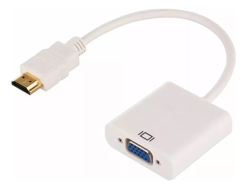 Cable Adaptador Hdtv A Vga Conversor Notebook Pc A Monitor 