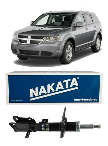 Amortecedor Diant Esquerdo Pressurizado Nakata Dodge Journey