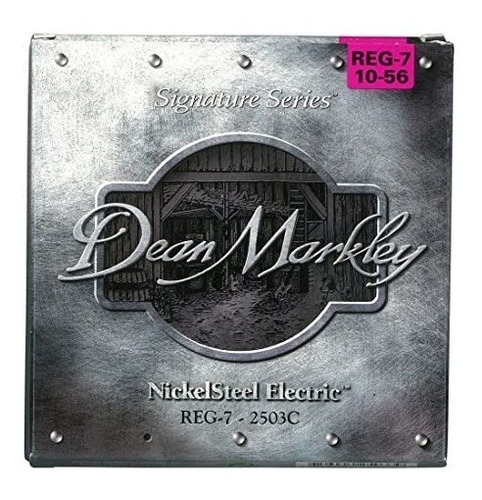 Encordado Dean Markley 2503c Light 7 Cuerdas  0.10 Regular 