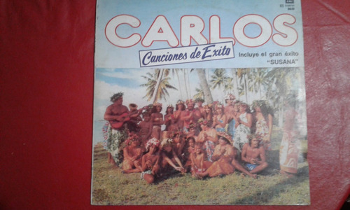 Carlos- Canciones De Éxitos (disco-vinilo-lp)