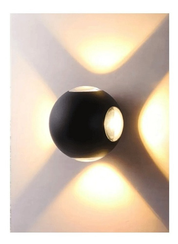 Lámpara Aplique De Pared Tipo Esfera