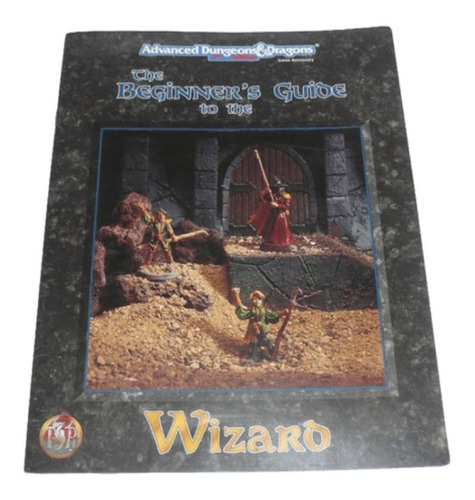 Folleto Libro The Beginners Guide The Wizard Ad&d Tsr 1994