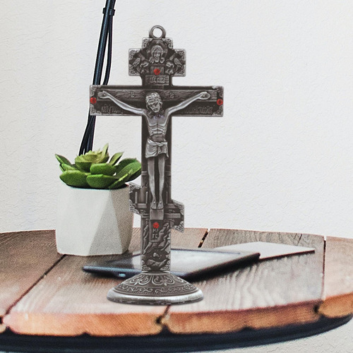Crucifijo Cruces De Pared Crucifijo Estilo Retro Argenta