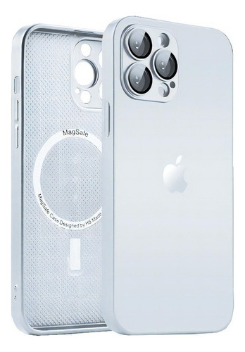 Capa Luxo Glass P/ iPhone 12 Ao 12 Pro Max Magsafe Premium