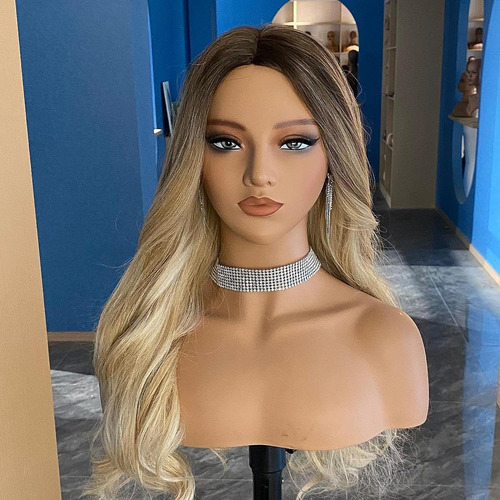 Cabeza De Maniquí Realista, Soporte De Exhibición De