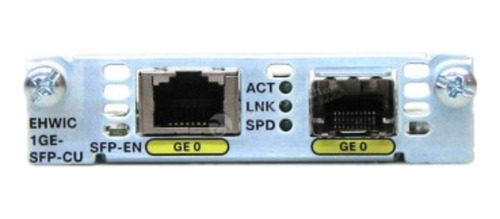 Placa Gig Ethernet/sfp Ehwic-1ge-sfp-cu Cisco 1900/2900/390