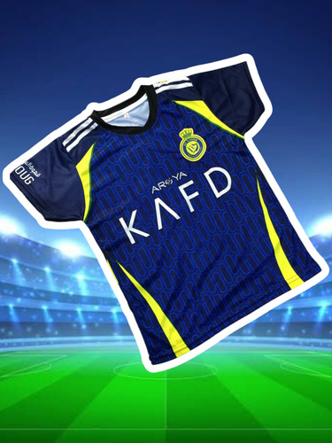 Conjunto Uniforme Futbol Cristiano Al Nassar Cr7 Azul Oscuro Ronaldo 6