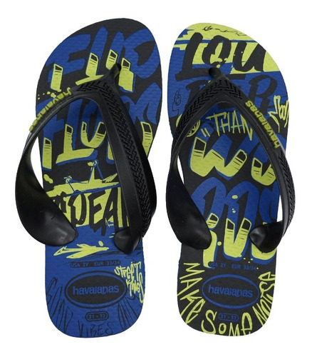 Ojotas Havaianas Originales 25/6 Al 35/6 Kids Max Street