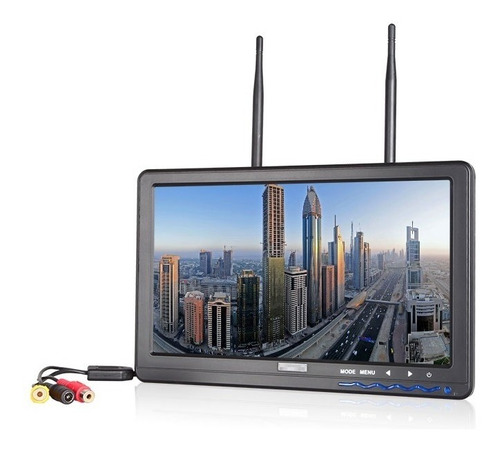 Monitor Fpv 10  Full Hd, Hdmi E Receptor Wireless