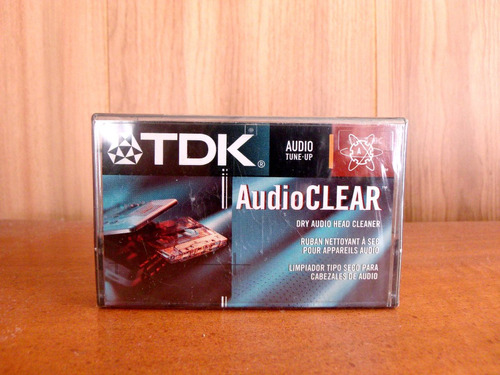 Cassette Virgen Audio Tdk Limpia Cabezales Nuevo Y Sellado