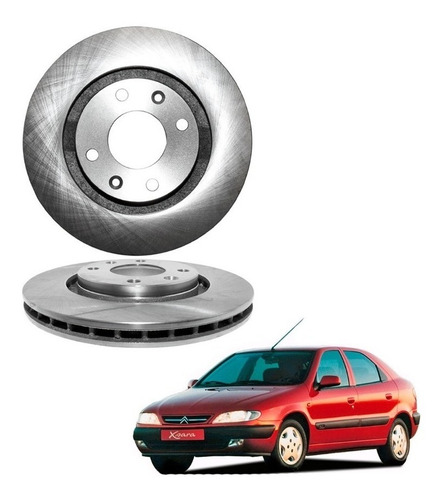 Par Disco Freno Delantero Citroen Xsara 2001