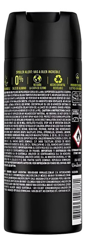 X2 Desodorante Spray Axe Black Pera Frozen Cedro 150ml