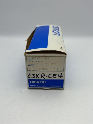 Omron E3xr-ce4 Optic / Photoelectric Sensor *2-pack* Ddd
