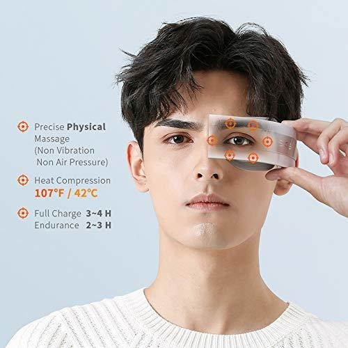 Skg Gafas De Masaje Eléctrico Con Verdadera Presion De Cabez