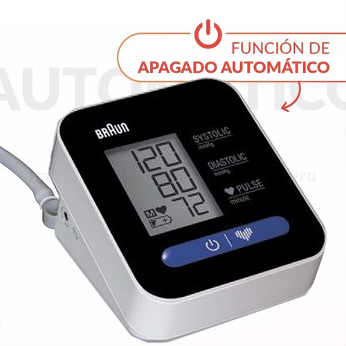 Imagen 5 de 10 de Tensiómetro Digital De Brazo Braun Automatico App Bua5000arr