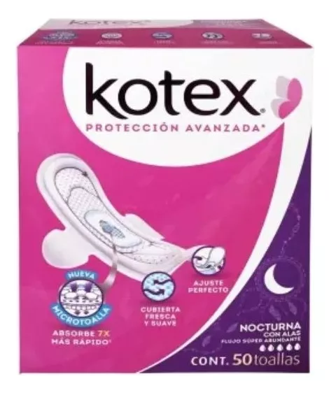 Segunda imagen para búsqueda de kotex nocturna con alas