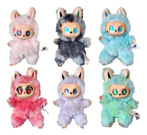 Peluche Labubu 3.0 A Elección - Varios Colores - Celeste