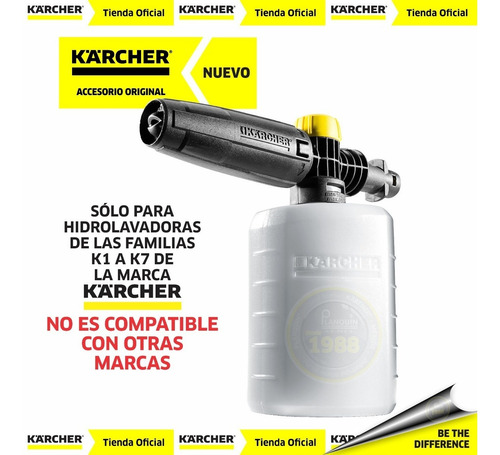 Imagen 1 de 9 de Boquilla Espumante Fj6 Original Kärcher® Con Regulador K2-k7