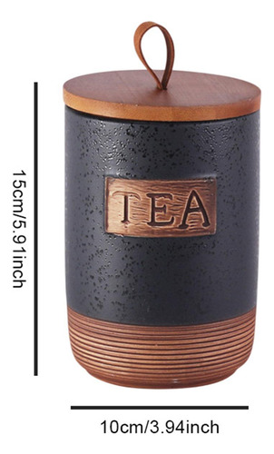 Contenedor De Almacenamiento De Cerámica, Tarro De Té