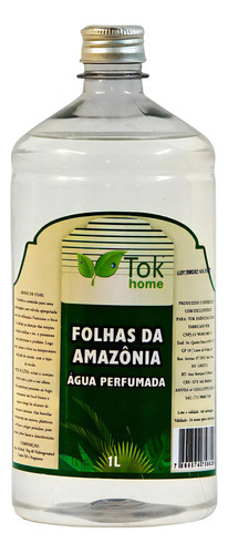 Água Perfumada Para Roupas Folhas Da Amazônia 1l Tok Home