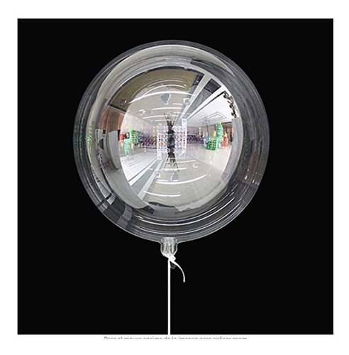 Globo Burbuja 24 Pulgadas Transparente Mayor Bobo X 50 Unid