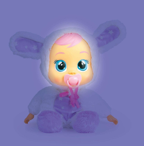 Imagen 7 de 9 de Cry Baby Coney Bebe Lloron Luces Led Canciones De Cuna