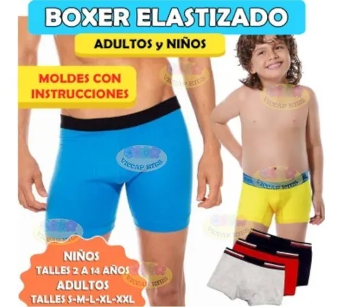 Niños de 14 años en boxer shop