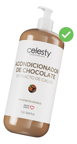 Acondicionador Chocolate Cocoa 1l Celesty® Antifrizz