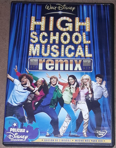 Dvd - High School Musical  Remix  -usado Impecable-