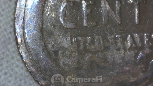 Wheat Penny 1953s Golpeó Sobre? Struck Thru?? Grease Error. (Usado)