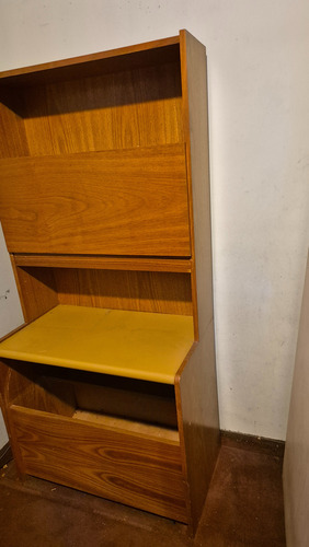 Lote De 2 Muebles Tipo Repisa - No Se Envían- Estado Regular Marrón Claro (Usado)