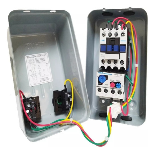 Arrancador Trifasico 1/2 Hp 440 Vca Rango 0.63-1 A Chint